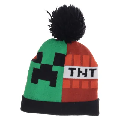 Toppluva (Grön, Orange, Svart) från Minecraft Elastan, Polyamid