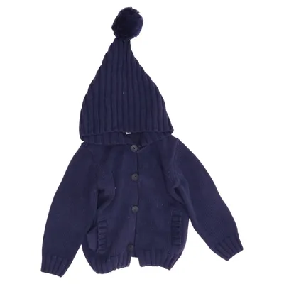 Cardigan (Blå) fra Neck & Neck Bomuld, Uld