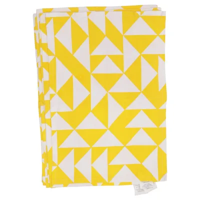 Placemat (Geel, Wit) van Fab Katoen