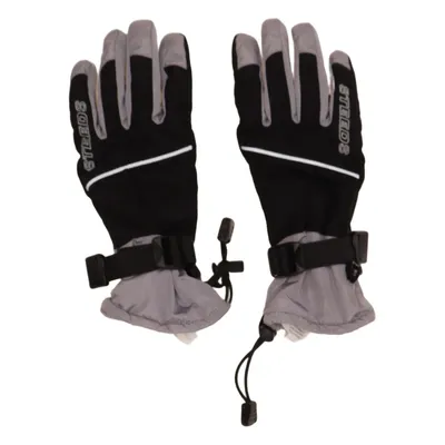 Gloves (Black, Gray) from Steeds Polyamide, Polyester, Polyurethane