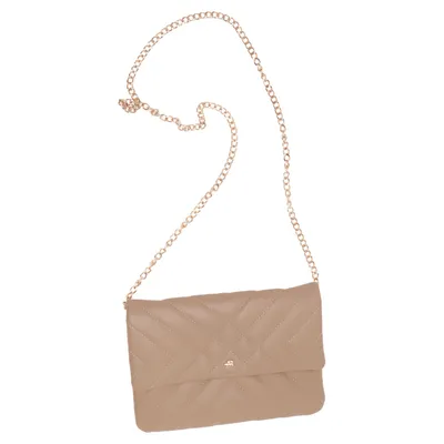 Shoulder-bag (Beige) from Anna Field