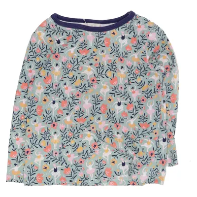 Långärmad t-shirt (Grön, Flerfärgad) från Alana Bomull