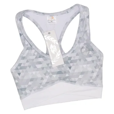 Brassière (Gris, Blanc) de Body Engineers Coton, Élasthane, Polyamide, Polyester