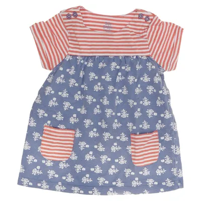 Dress (Blue, Red, White, Multicolored) from Baby Boden Cotton