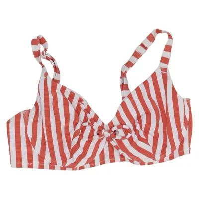 Bikini top (Red, White) from Skiny Elastane, Polyamide