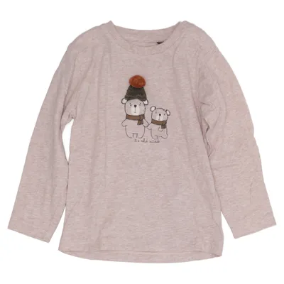 Long sleeve T-shirt (Beige) from Blue Seven Cotton, Polyester