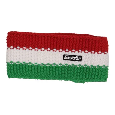 Hoofdband (Rood, Wit, Groen) van Eisbär Acryl, Merinowol, Polyester