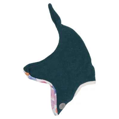 Chapeau (Multicolore, Vert pétrole) de Handmade Laine