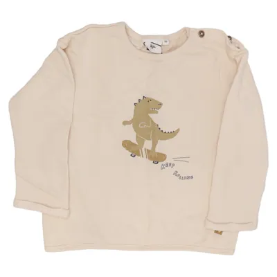 Collegetröja (Beige) från Feetje Ekologisk bomull