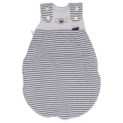 Babysovepose (Hvid, Blå) fra Alvi Økologisk bomuld, Polyester