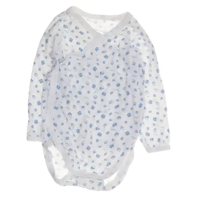 Romper (Wit, Blauw) van Petit Bateau Organisch katoen