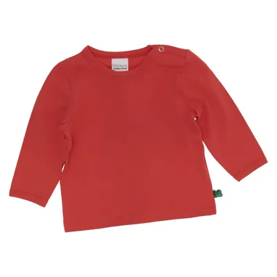 Long sleeve T-shirt (Red) from Fred's World by Green Cotton Cotton, Elastane