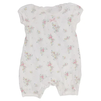 Barboteuse (Blanc, Multicolore) de Baby by Lindex Coton