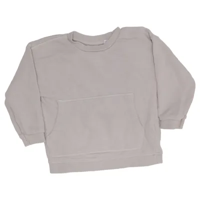 Sweatshirt (Grau) von Zara Baumwolle, Elasthan
