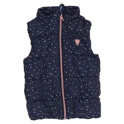 Outer vest (Blue, White) from Topomini Polyester