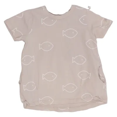 T-shirt (Beige) från Bellybutton Elastan, Ekologisk bomull