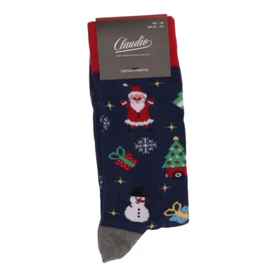 Chaussettes (Bleu, Multicolore) de Claudio Coton
