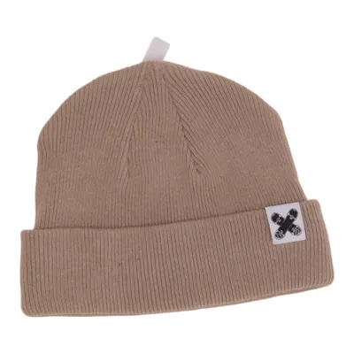 Beanie (Beige) from Peek & Cloppenburg Acrylic, Cotton