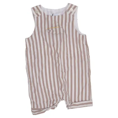 Rompers (Brown, White) from Jacadi Cotton
