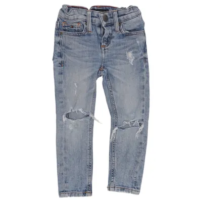 Jeans (Blue) from Tommy Hilfiger Cotton, Elastane, Leather