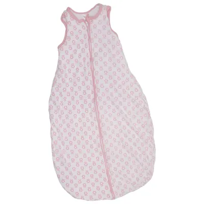 Sovpåse (Vit, Rosa) från Dimo Ekologisk bomull, Polyester