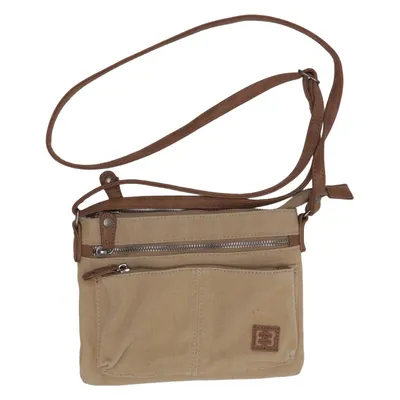 Umhängetasche (Beige, Braun) von Enrico Benetti