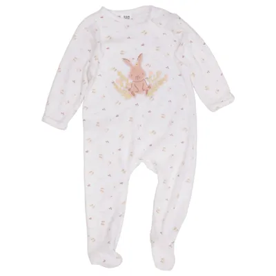 Barboteuse (Blanc, Multicolore) de Tex Baby Coton, Polyester