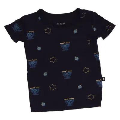T-shirt (Blå, Flerfärgad) från Kyte Baby Bambu, Elastan
