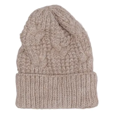 Beaniemössa (Beige) från Intrend Akryl, Alpackaull, Viskos