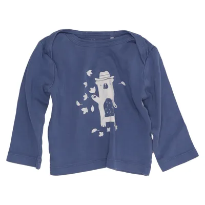 Long sleeve T-shirt (Blue) from Kite Organic cotton