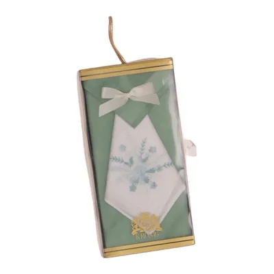 Handkerchief (White, Green, Blue) from Konig