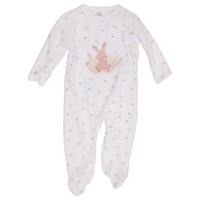 Barboteuse (Blanc) de Tex Baby Coton, Polyester