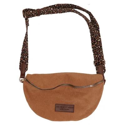 Gürteltasche (Braun, Mehrfarbig) von The Beauty Crop