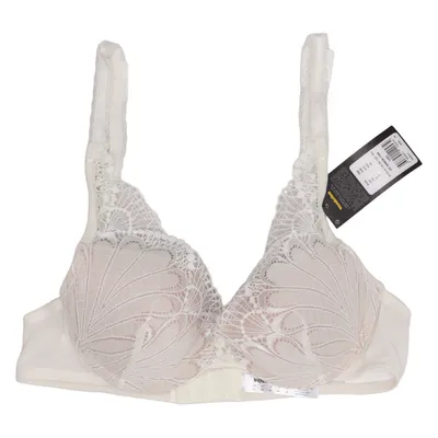Bra (White, Beige) from Wonderbra Elastane, Polyamide, Polyester