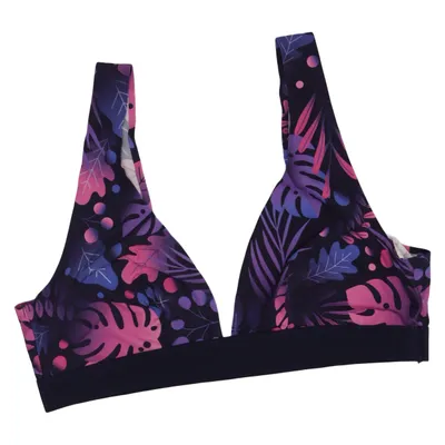 Sports bra (Blue, Purple, Pink) from Dedoles Elastane, Polyamide