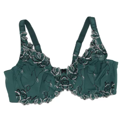 Bra (Green) from Hunkemöller Elastane, Polyamide, Polyester