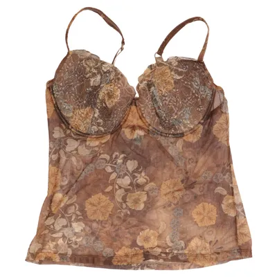 Bustier (Brown, Multicolored) from After Eden Elastane, Polyamide