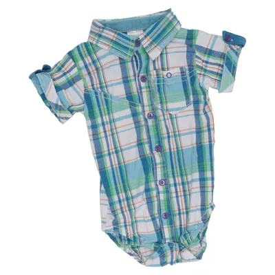 Body (Bleu, Blanc, Vert) de Jacky Baby Coton, Élasthane