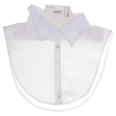 Shirt collar (White) from Infinity Cotton, Elastane, Polyester