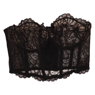 Bustier (Svart)
