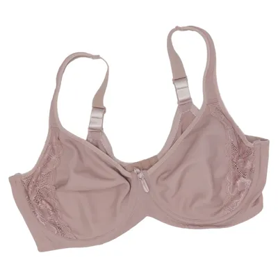 Bra (Beige) from Queentex Elastane, Polyamide