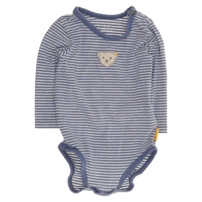 Body (Blå, Vit) från Steiff Bomull, Polyester