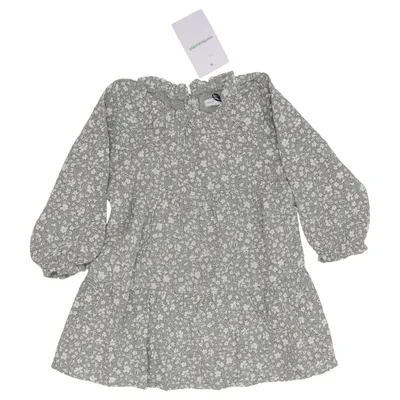 Kleid (Grün, Weiß) von Vertbaudet Baumwolle