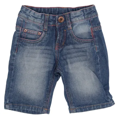 Denim shorts (Blue) from Papagino Cotton