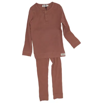 Pyjamasz (Brun) fra MarMar Copenhagen Bomuld