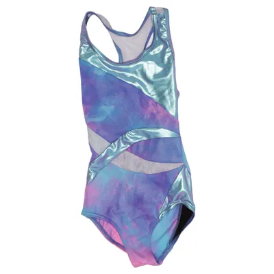 Justaucorps de gymnastique (Bleu, Rose, Multicolore) de Capezio Élasthane, Nylon, Polyester