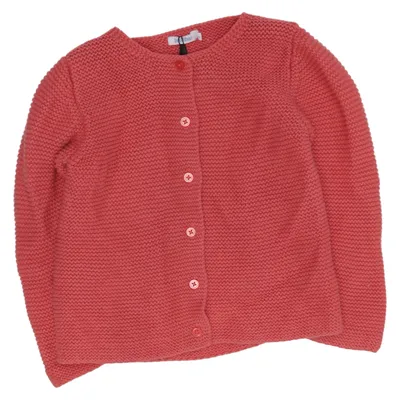 Cardigan (Red) from Bout'chou Cotton, Wool