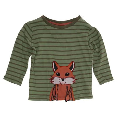 Långärmad t-shirt (Grön, Brun) från Alana Bomull