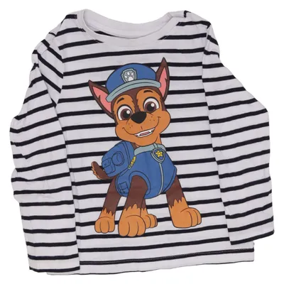 T-shirt à manches longues (Blanc, Bleu, Multicolore) de Nickelodeon Coton
