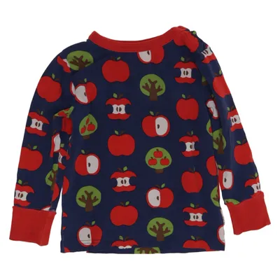 Long sleeve T-shirt (Blue, Red, Green) from Maxomorra